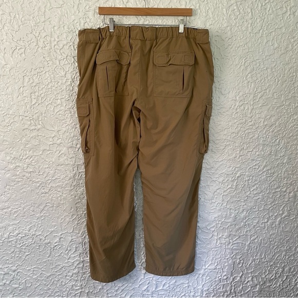 Duluth Trading Men’s Dry on the Fly Cargo Pants Tan 2XLx32 - Picture 7 of 9